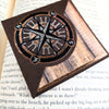 Compass Signature Corner Bookmark