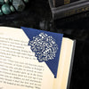 Peony Flower Bouquet Signature Corner Bookmark