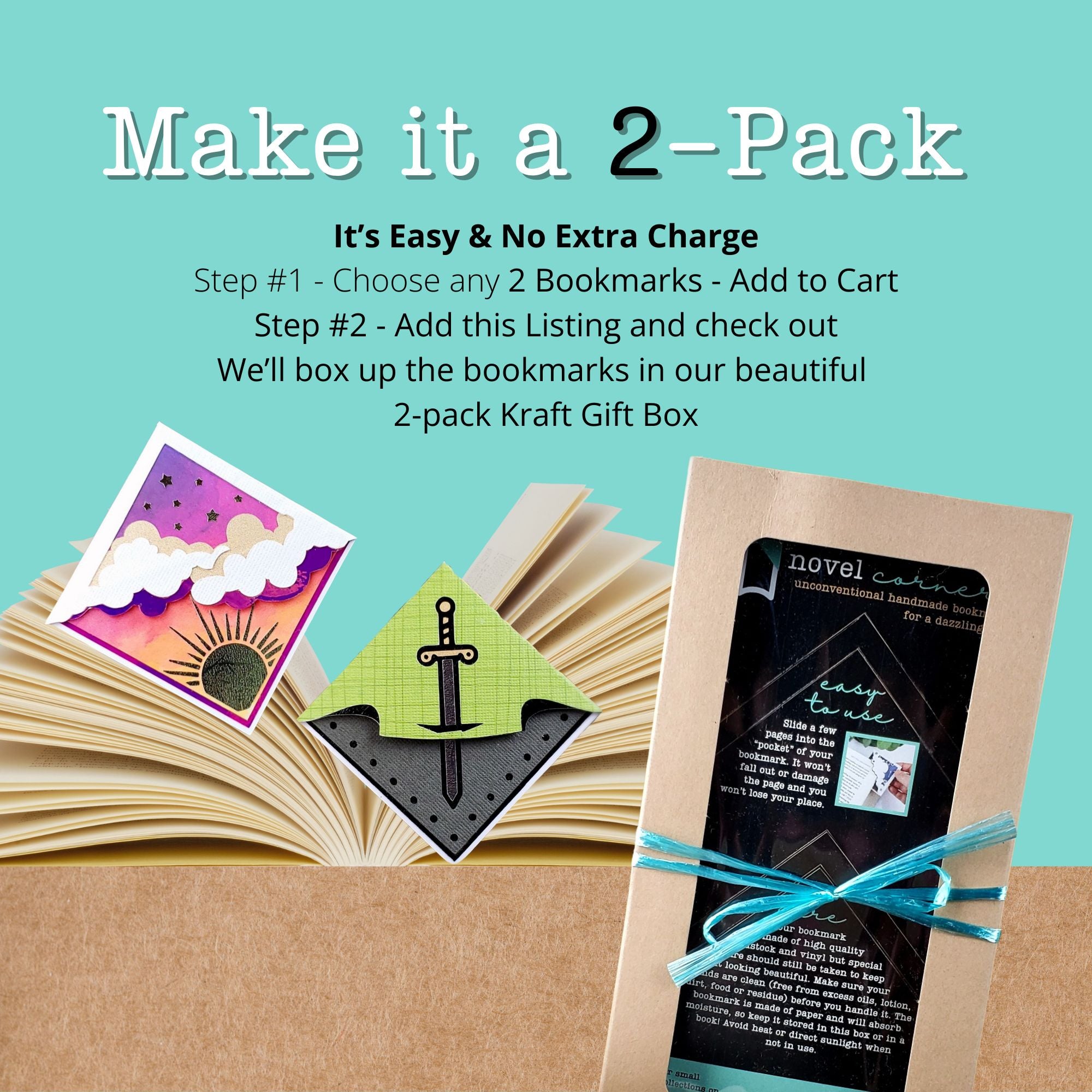 Box Your Order in a 2-Pack Gift Box