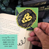 Regal Lion Signature Corner Bookmark