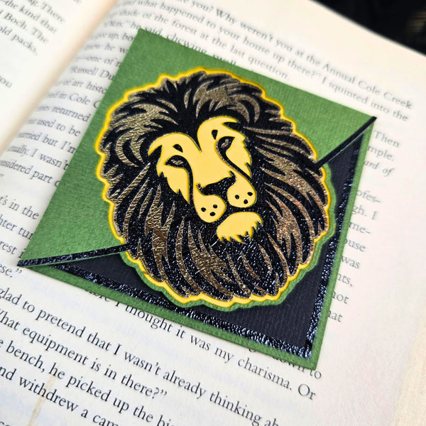 Regal Lion Signature Corner Bookmark