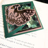 Watchful Hawk Eagle Signature Handmade Corner Bookmark