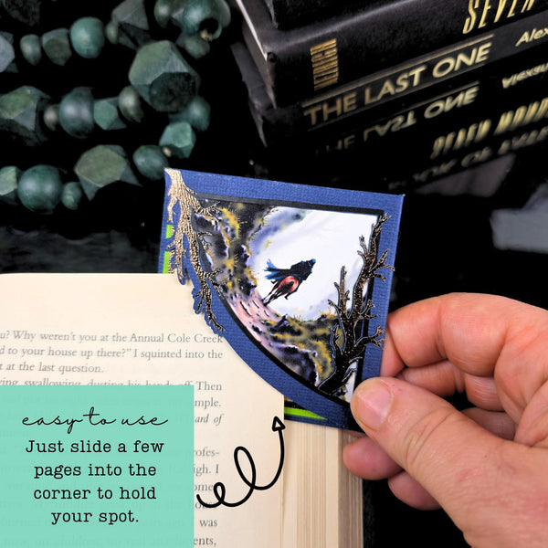 Lone Rider Deluxe Corner Bookmark