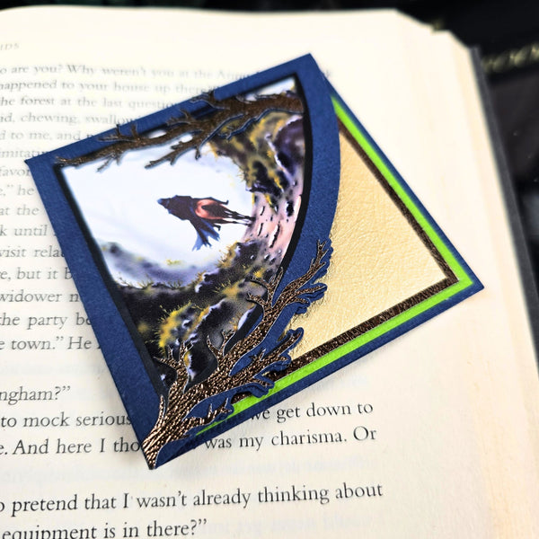 Lone Rider Deluxe Corner Bookmark