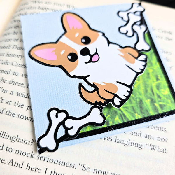 Choose a Doggy Signature Corner Bookmark
