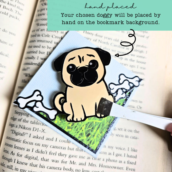 Choose a Doggy Signature Corner Bookmark