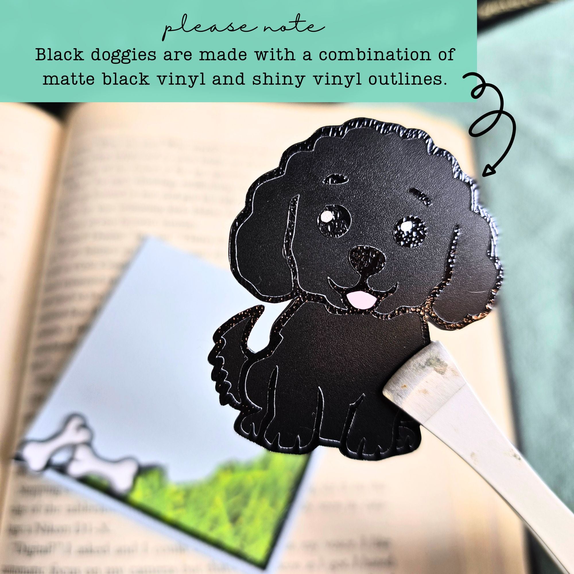 Choose a Doggy Signature Corner Bookmark