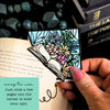 Stained Glass Book Bouquet Deluxe Handmade Corner Bookmark