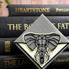 Geo Elephant Signature Corner Bookmark