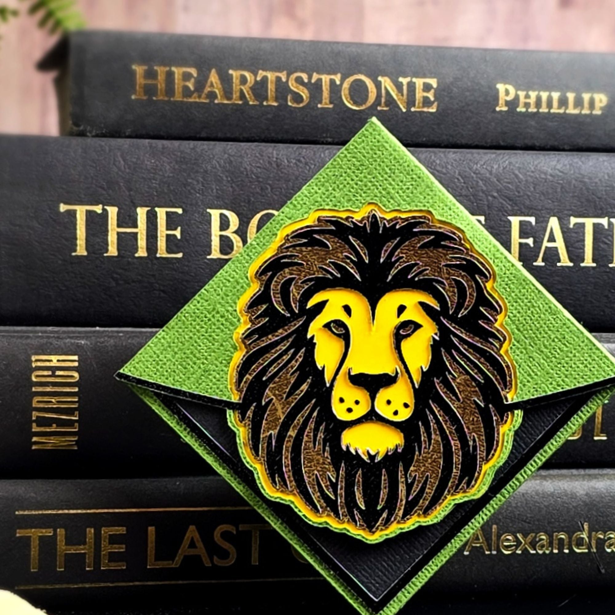 Regal Lion Signature Corner Bookmark