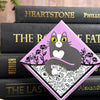 Kitty Among the Flowers Purple Signature Corner Bookmark