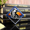 Patriotic Eagle Signature Handmade Corner Bookmark