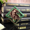 Watchful Hawk Eagle Signature Handmade Corner Bookmark