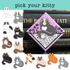 Kitty Among the Flowers Purple Signature Corner Bookmark