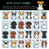Choose a Doggy Signature Corner Bookmark