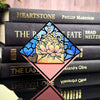 Stained Glass Love Letter Deluxe Handmade Corner Bookmark