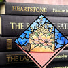 Stained Glass Love Letter Deluxe Handmade Corner Bookmark
