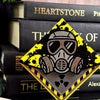 Gas Mask Signature Corner Bookmark