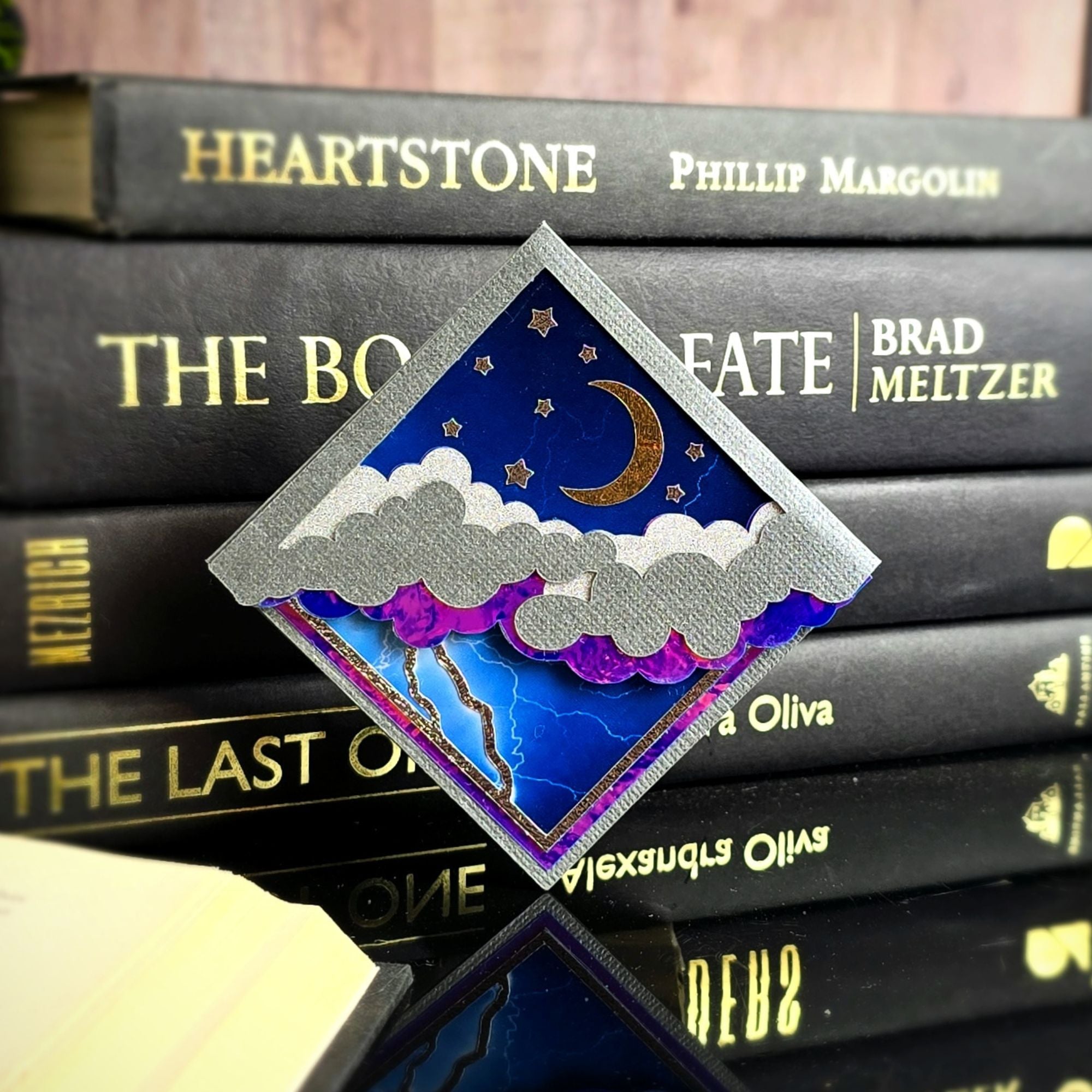 Stormy Skies Deluxe Corner Bookmark