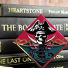 Pirate Crossbones Deluxe Handmade Corner Bookmark