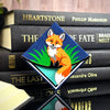 Quiet Fox Deluxe Handmade Corner Bookmark
