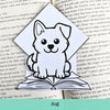 Color a Reading Buddy - 4-pack of DIY Bookmarks