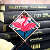 Pink Flamingo Deluxe Corner Bookmark