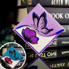 Butterfly Poppy Signature Corner Bookmark