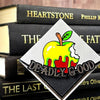 Deadly Apple Deluxe Handmade Corner Bookmark