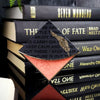 Write on Feather Quill Paper Corner Bookmark