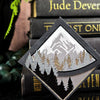 Mountain Majesty Treeline Deluxe Handmade Corner Bookmark