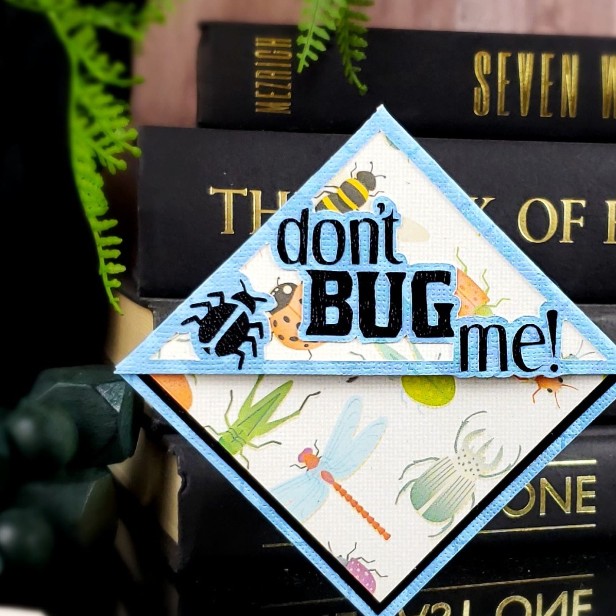 Don't Bug Me Paper Corner Bookmark