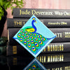 Noble Peacock Deluxe Handmade Corner Bookmark