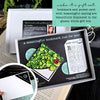 Stained Glass Clover Deluxe Handmade Corner Bookmark