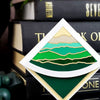 Green Mountains Signature Corner Bookmark