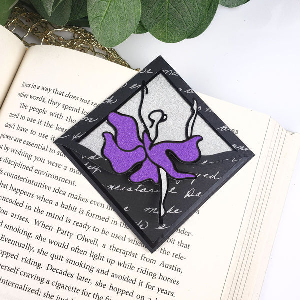 Dancer Paper Signature Corner Bookmark
