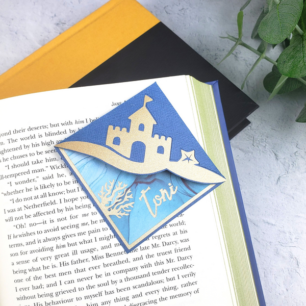 Custom DIY Bookmarks (with our layered stencils!) 