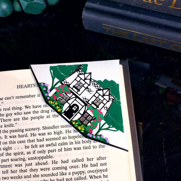 Cottage Garden Paper Corner Bookmark