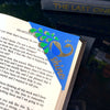 Peacock Shine Paper Corner Bookmark