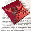 Red Dragon Paper Corner Bookmark