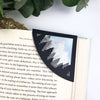 Mountain Treeline Paper Corner Bookmark