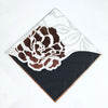 Rose Gold Flower Paper Corner Bookmark