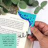 Mermaid Bubbles Paper Corner Bookmark