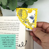 Lemon Fresh Paper Corner Bookmark