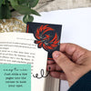 Phoenix Rising Paper Corner Bookmark