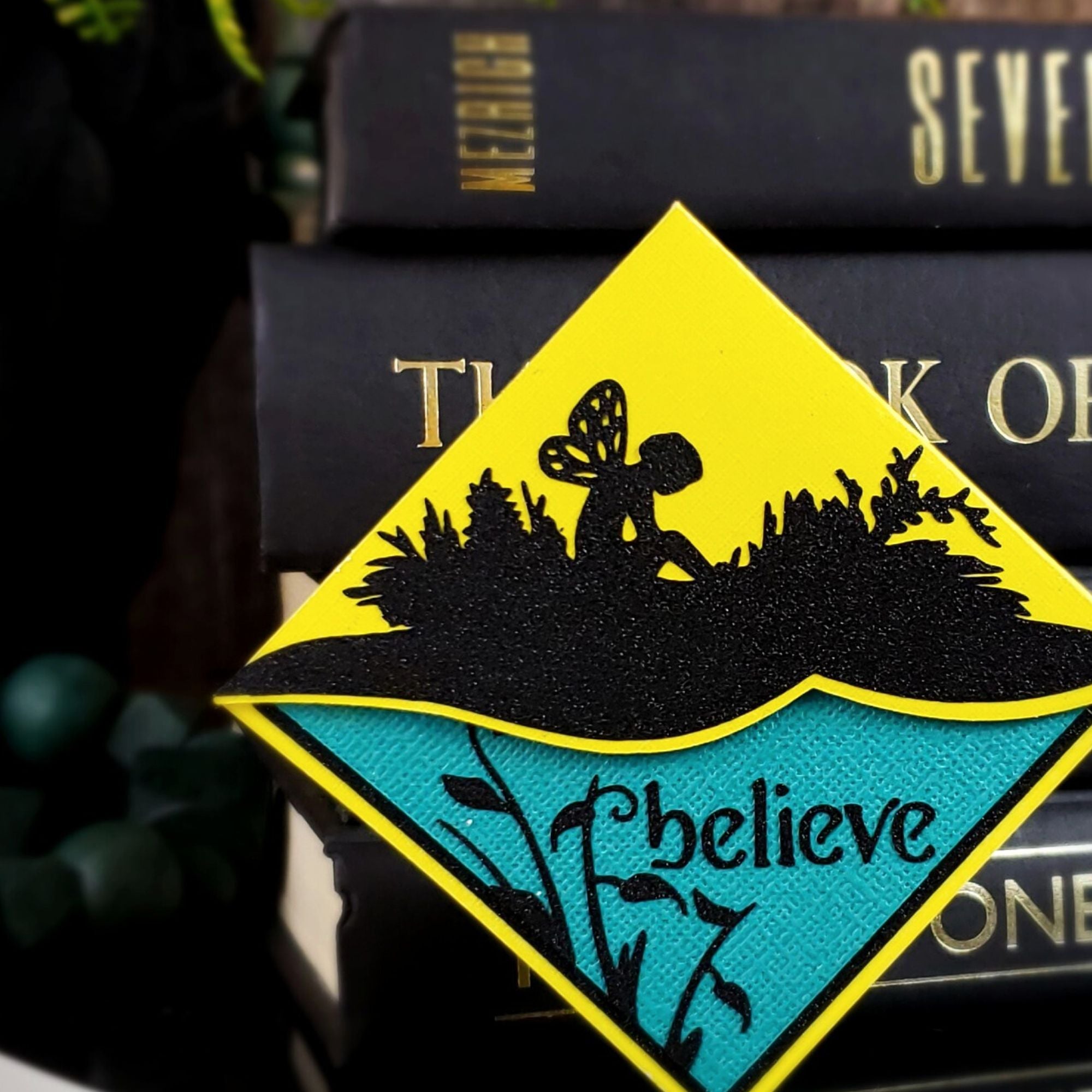 Believe Fairy Signature Corner Bookmark