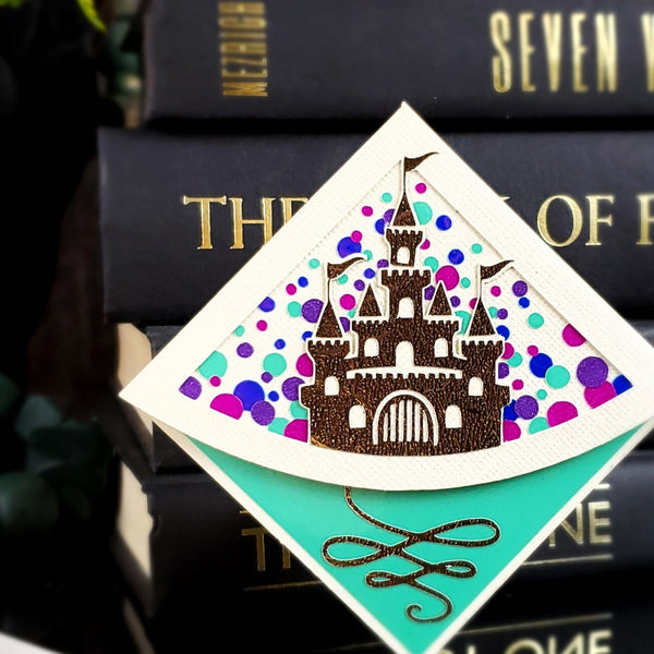 Fairytale Castle Paper Corner Bookmark