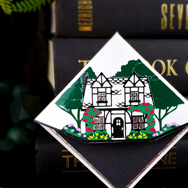 Cottage Garden Deluxe Corner Bookmark